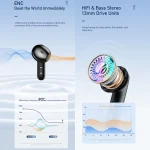 awei T66 ENC Noise Reduction TWS Bluetooth Earbuds - Image 3