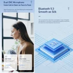 awei T66 ENC Noise Reduction TWS Bluetooth Earbuds - Image 4