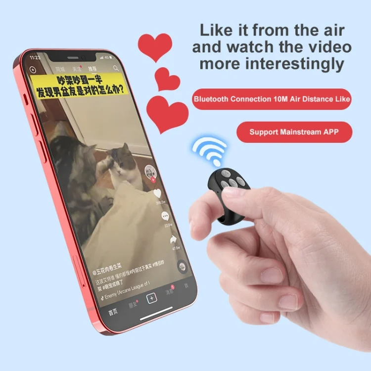 EDA0058649_B5.webp JX-05 5-button Bluetooth Remote Control Cellphone Smart Ring Remote Control, JX-05 - Image 6