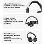 AWEI A360BL Foldable Wireless Bluetooth Gaming Headset, A360BL - Image 4