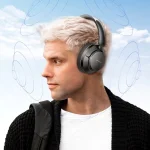 AWEI A360BL Foldable Wireless Bluetooth Gaming Headset, A360BL - Image 5