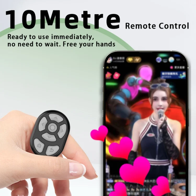 EDA0058670_B4.webp S20 Portable Smart Wireless Bluetooth Ring Remote Control with Charging Case, S20 - Image 5