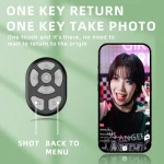 S20 Portable Smart Wireless Bluetooth Ring Remote Control with Charging Case, S20 - Image 6