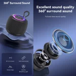 USAMS US-YX014 Yinya Series Mini Wireless Bluetooth Speaker, US-YX014 - Image 3