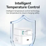 USAMS US-CC210 SMF Series PD35W 8 Pin + Type-C Dual Port GaN Fast Charger, US Plug - Image 6