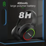 L800 Foldable ENC Noise Reduction Wireless Gaming Headset with Microphone - Image 4