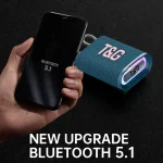T&G TG396 Outdoor Portable Ambient RGB Light IPX7 Waterproof Bluetooth Speaker - Image 3