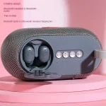 T&G TG810 2 in 1 Portable Outdoor Speaker + Mini Wireless Bluetooth Earphone - Image 7