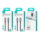 USAMS US-SJ661 Type-C To Type-C 60W Fast Charge Data Cable, Length: 1.2m, US-SJ661 - Image 3