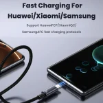 USAMS US-SJ663 USB To Type-C 3A Fast Charge Data Cable, Length: 1.2m, US-SJ663 - Image 7