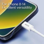 ROCK Simple Series 1m 27W USB-C / Type-C to 8 Pin Fast Charging Data Cable, RCB0842 - Image 4