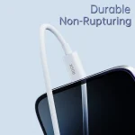 ROCK Simple Series 1m 27W USB-C / Type-C to 8 Pin Fast Charging Data Cable, RCB0842 - Image 5