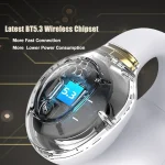 G91 Ear Clip Bone Conduction TWS Noise Reduction Bluetooth Earphone - Image 4