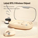 HF02 Ear Clip Bone Conduction TWS Noise Reduction Bluetooth Earphone - Image 3