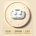 HF02 Ear Clip Bone Conduction TWS Noise Reduction Bluetooth Earphone - Image 5