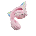 VJ371 Tuya RGB Cat Ear Wireless Bluetooth Earphone with Detachable Microphone - Image 8