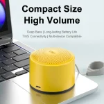 EWA A124 Portable Mini TWS Bluetooth Speaker Outdoor IPX5 Waterproof Subwoofer - Image 2