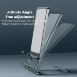 029 Desktop Portable Folding Aluminum Alloy Phone Holder - Image 4