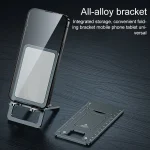 029 Desktop Portable Folding Aluminum Alloy Phone Holder - Image 5