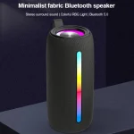 L12 Colorful LED Wireless Bluetooth-compatible Portable Speaker - Image 2