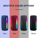 L12 Colorful LED Wireless Bluetooth-compatible Portable Speaker - Image 10