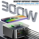 Mechanic X-Power Series Multiport Digital Display USB Charger Station with Wireless Charging, 150W, 200W - Image 2