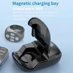 JX-06s Multifunctional Mobile Phone Smart Bluetooth Remote Control Ring with Charging Box, JX-06s - Image 7