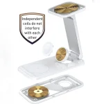 S16 15W 3 in 1 Foldable Wireless Fast Charging Phone Holder, S16 - Image 2