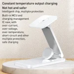 S16 15W 3 in 1 Foldable Wireless Fast Charging Phone Holder, S16 - Image 5