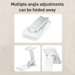 S16 15W 3 in 1 Foldable Wireless Fast Charging Phone Holder, S16 - Image 6