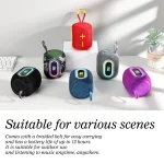 T&G TG664 LED Portable Subwoofer Wireless Bluetooth Speaker - Image 5