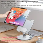 Yesido C293 360 Degree Rotating Foldable Tablet Desk Stand, C293 - Image 2