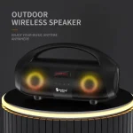 NewRixing NR2055 Wireless Portable TWS Bluetooth Speaker with Microphone, NR2055 - Image 3