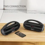 NewRixing NR2055 Wireless Portable TWS Bluetooth Speaker with Microphone, NR2055 - Image 8