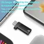 ADS-615 PD 60W USB-C/Type-C Male to 8 Pin Female Adapter, ADS-615 - Image 7