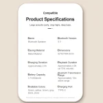 EWA A20 Mini Bluetooth Bass Radiator Metal Speaker - Image 9