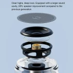 EWA A126 Mini Bluetooth 5.0 Bass Radiator Metal Speaker - Image 5