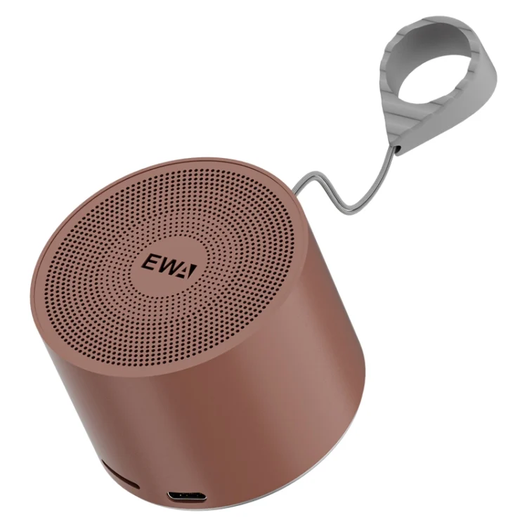 EWA A129 Mini Bluetooth 5.0 Bass Radiator Metal Speaker