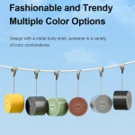 EWA A129 Mini Bluetooth 5.0 Bass Radiator Metal Speaker - Image 3