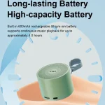 EWA A129 Mini Bluetooth 5.0 Bass Radiator Metal Speaker - Image 5