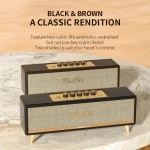 Oneder D8 Wireless Retro Dual Microphone Bluetooth Speaker, D8 - Image 2