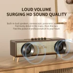 Oneder D8 Wireless Retro Dual Microphone Bluetooth Speaker, D8 - Image 4