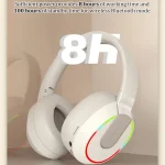 L850 Foldable ENC Noise Reduction Wireless Bluetooth Earphone with Microphone - Image 5