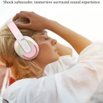 L850 Foldable ENC Noise Reduction Wireless Bluetooth Earphone with Microphone - Image 8