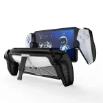 TPU + PC Game Console Protective Case with Holder, TPU + PC - Image 2