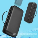 Portable EVA Leather Grain Game Console Storage Bag, Storage Bag - Image 6