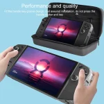 Portable EVA Leather Grain Game Console Storage Bag, Storage Bag - Image 7