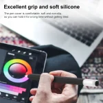Transparent Jelly Stylus Protective Cover, For Apple Pencil (USB-C) - Image 5