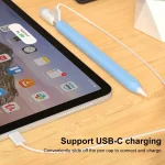 Transparent Jelly Stylus Protective Cover, For Apple Pencil (USB-C) - Image 6
