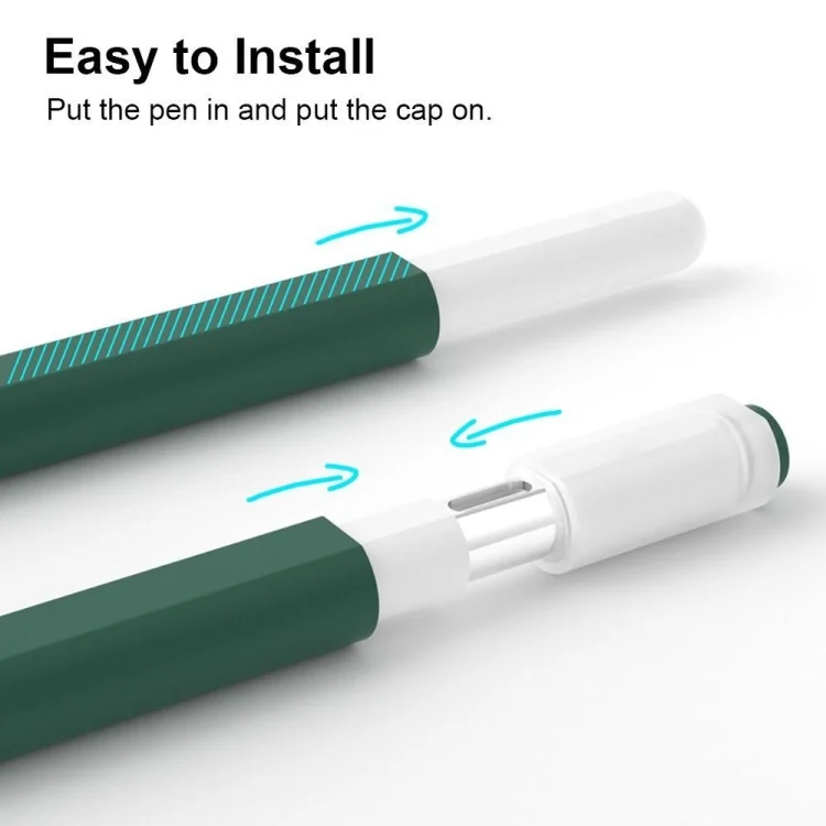 EDA0061429_B2.webp Jelly Silicone Stylus Pen Protective Cover, For Apple Pencil (USB-C) - Image 3